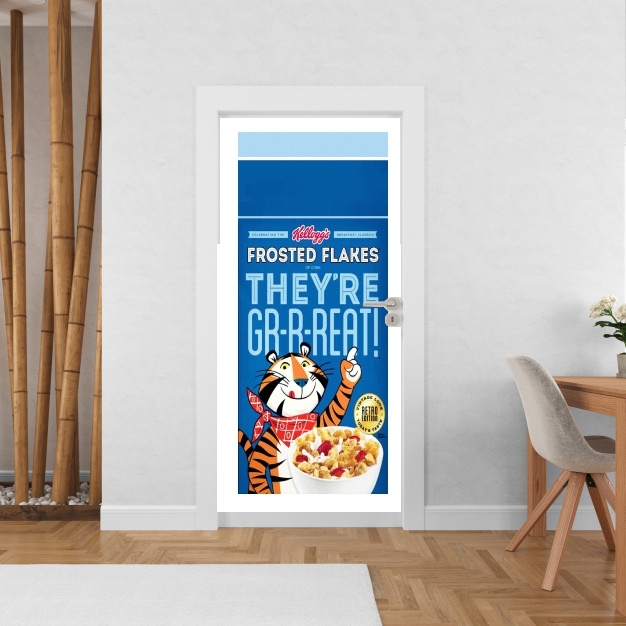Sticker Food Frosted Flakes