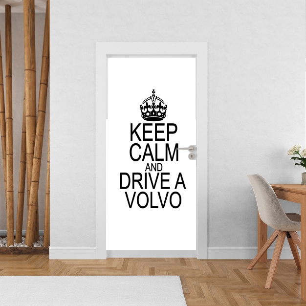 Sticker Keep Calm And Drive a Volvo