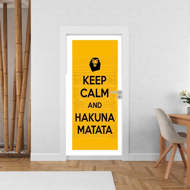 Sticker Keep Calm And Hakuna Matata
