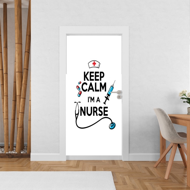 Sticker Keep calm I am a nurse