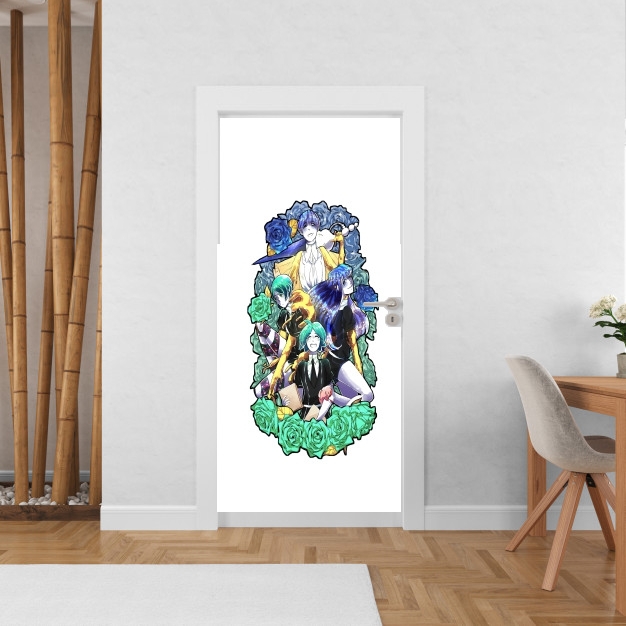Sticker land of the lustrous