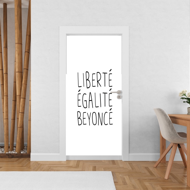 Sticker Liberte egalite Beyonce
