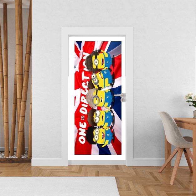 Sticker Minions mashup One Direction 1D
