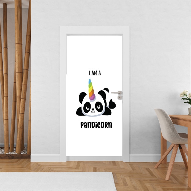 Sticker Panda x Licorne Means Pandicorn