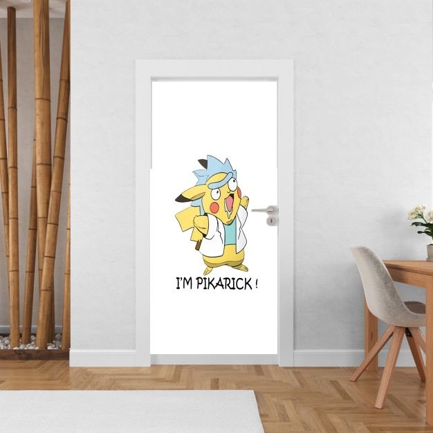 Sticker Pikarick - Rick Sanchez And Pikachu 