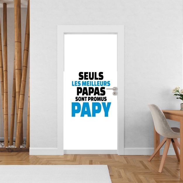 Sticker Seuls les meilleurs papas sont promus papy