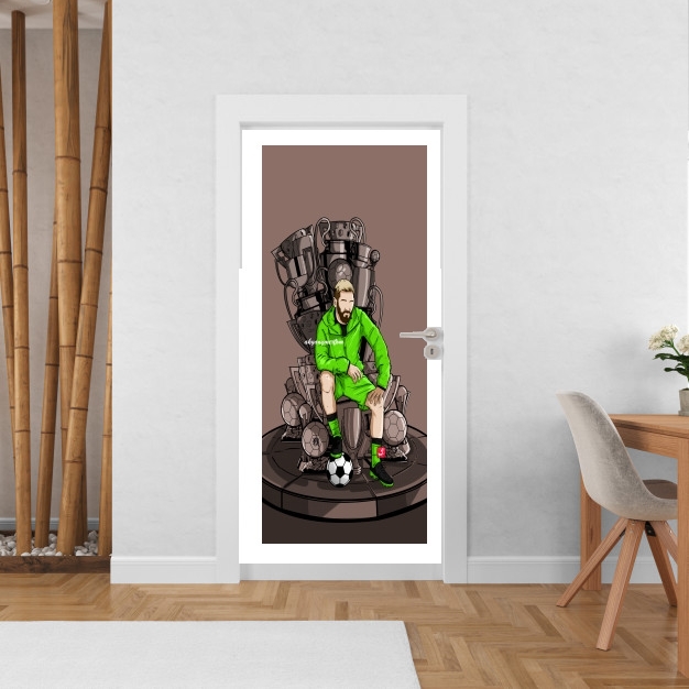 Sticker The King on the Throne of Trophies