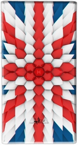 Batterie 3D Poly Union Jack London flag