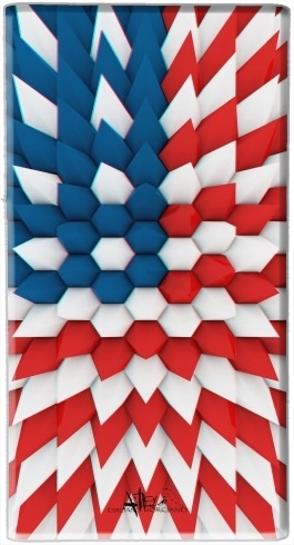 Batterie 3D Poly USA flag