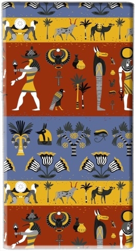Batterie Ancient egyptian religion seamless pattern