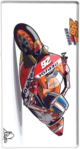 Batterie Dani Pedrosa Moto GP Cartoon Art