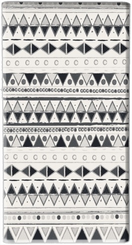 Batterie Ethnic Candy Tribal in Black and White