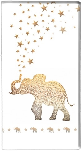 Batterie Gatsby Gold Glitter Elephant