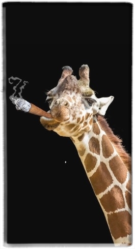 Batterie Girafe smoking cigare