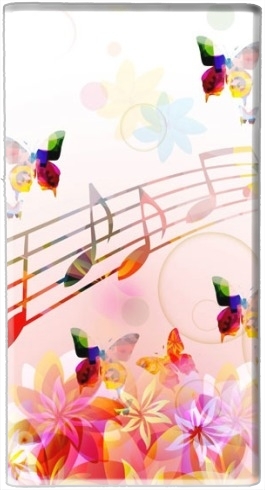 Batterie Notes de musique Papillon colorés