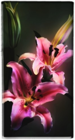 Batterie Painting Pink Stargazer Lily