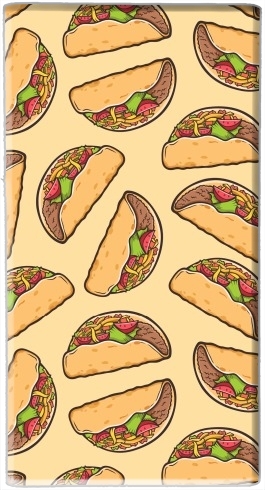 Batterie Taco seamless pattern mexican food