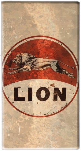 Batterie Vintage Gas Station Lion