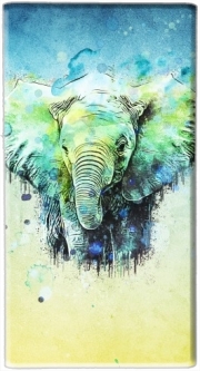 powerbank-small watercolor elephant