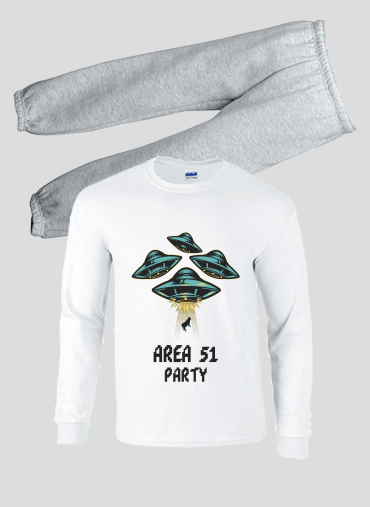 Pyjama Area 51 Alien Party
