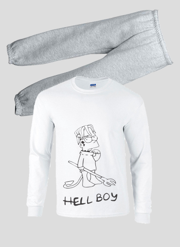 Pyjama Bart Hellboy