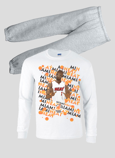 Pyjama Basketball Stars: Chris Bosh - Miami Heat