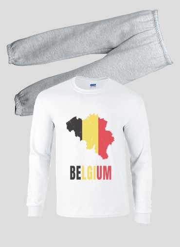 Pyjama Drapeau Belgique