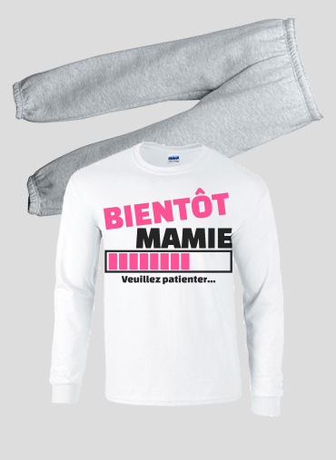 Pyjama Bientôt Mamie Cadeau annonce naissance