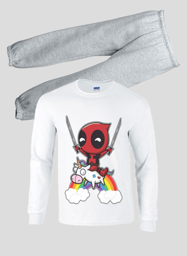Pyjama Deadpool Unicorn