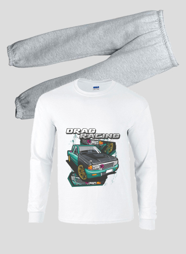 Pyjama Drag Racing Car