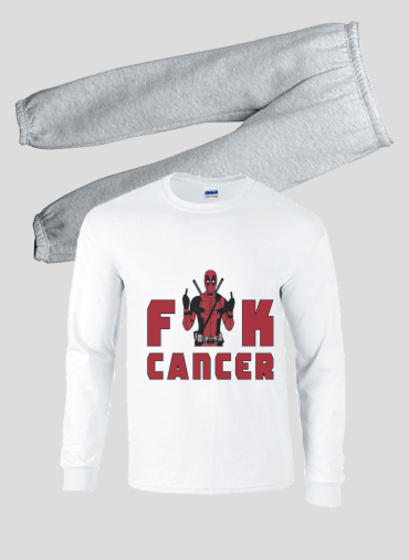 Pyjama Fuck Cancer With Deadpool