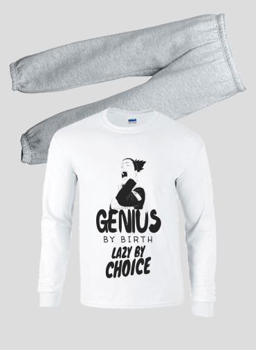 Pyjama Genius by birth Lazy by Choice Shikamaru tribute
