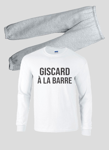 Pyjama Giscard a la barre