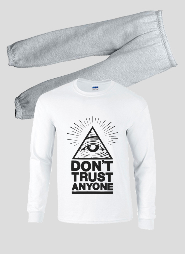 Pyjama Illuminati Dont trust anyone