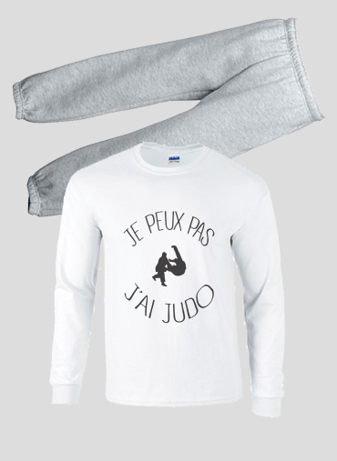 Pyjama Je peux pas jai Judo ceinture