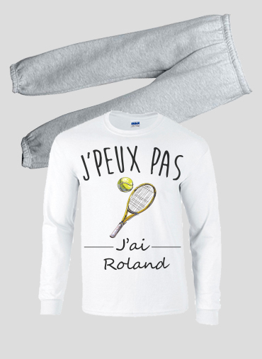 Pyjama Je peux pas j'ai roland - Tennis