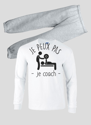 Pyjama Je peux pas je coach