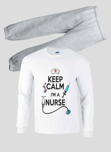 Pyjama Keep calm I am a nurse