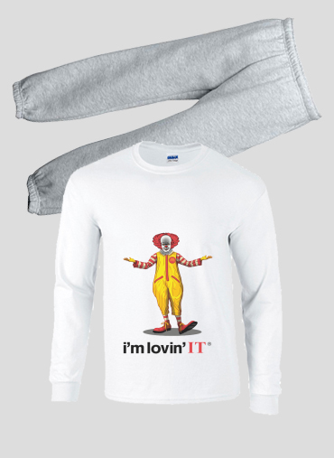 Pyjama Mcdonalds Im lovin it - Clown Horror