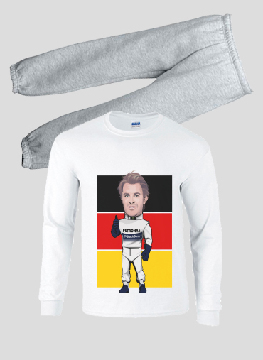 Pyjama MiniRacers: Nico Rosberg - Mercedes Formula One Team