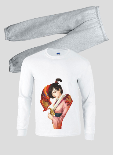 Pyjama Mulan Warrior Princess