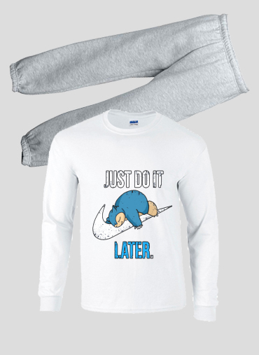 Pyjama Nike Parody Just do it Late X Ronflex