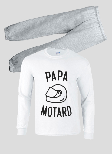 Pyjama Papa Motard Moto Passion