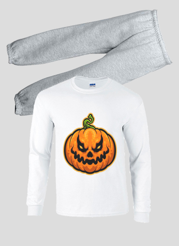 Pyjama Scary Halloween Pumpkin