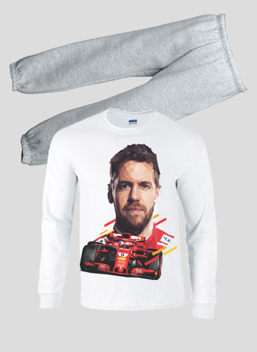 Pyjama Vettel Formula One Driver