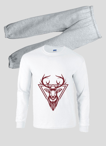 Pyjama Vintage deer hunter logo