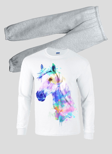 Pyjama watercolor horse