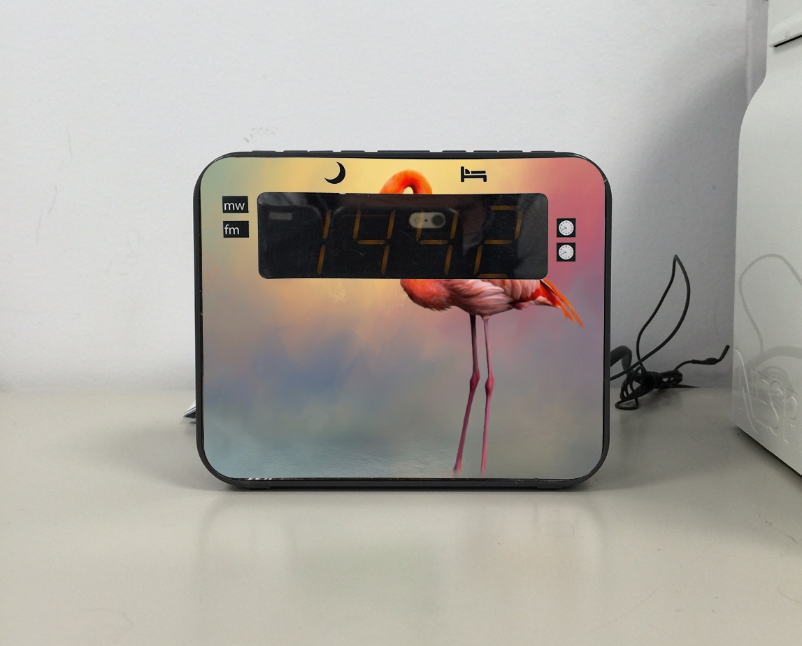 Radio-réveil American flamingo