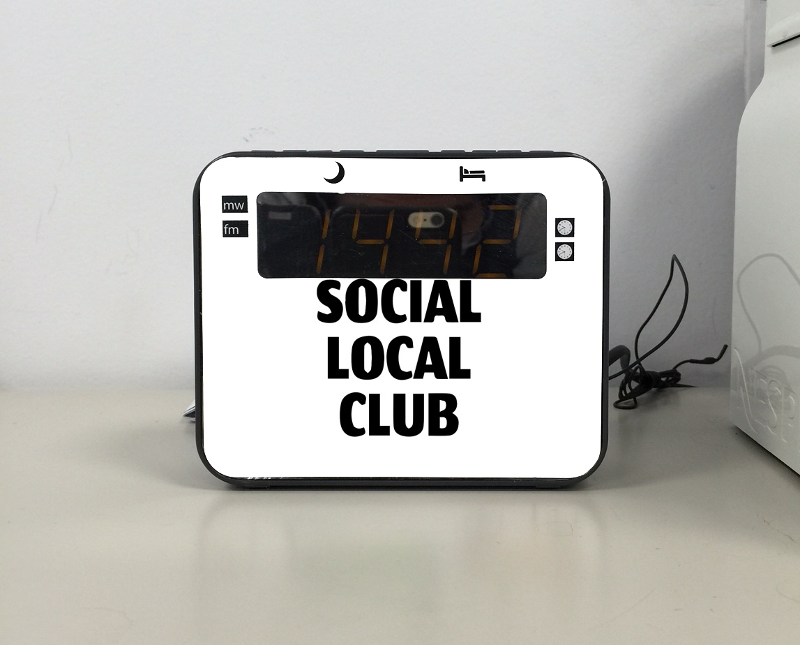 Radio-réveil Anti Social Local Club Member