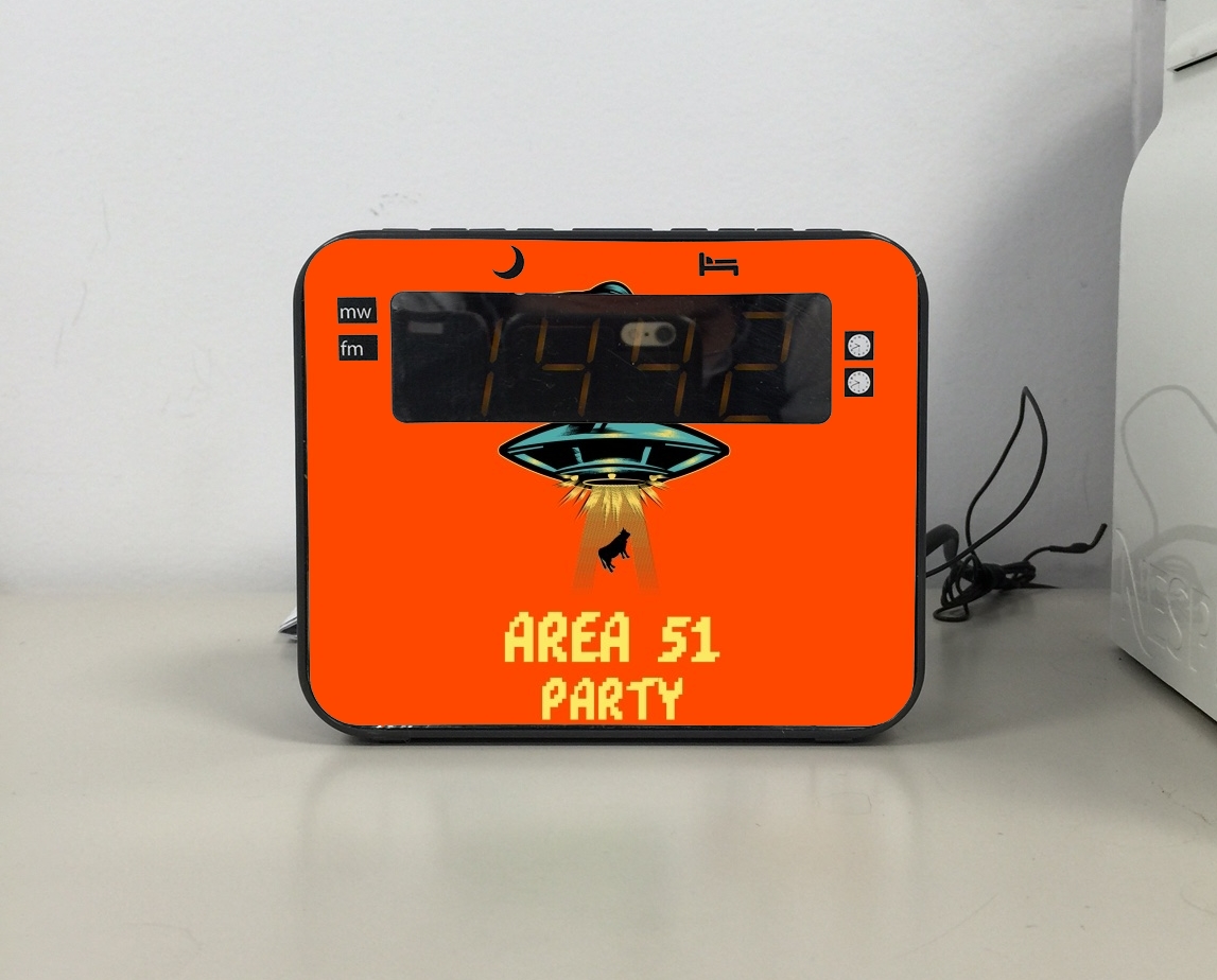 Radio-réveil Area 51 Alien Party
